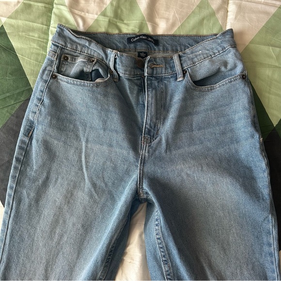 Calvin Klein High Rise Bootcut Jeans - Picture 6 of 7